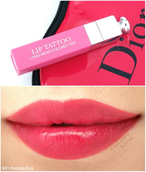 dior dior addict lip tattoo natural pink|Dior Addict lip tattoo review.